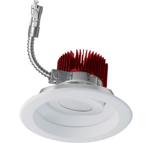 Elco Lighting E618L3027W2 6" LED Light Engine w/Adjustable Trim 31W, 3000lm, 2700K, 60° Beam - Warm White Finish - Sonic Electric