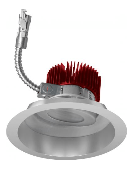 ELCO Lighting E618L6040H2 6" LED Light Engine with Adjustable Trim 71.4W, 4000K, 6000lm, 60 Deg - Haze Finish - Sonic Electric