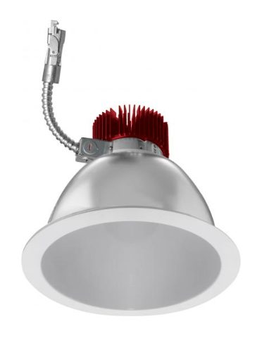 Elco Lighting E810L0827W2 8" Reflector LED Light Engine Trims 8.8W, 2700K, 850lm, Gen 2, Beam Angle 60° - White Finish - Sonic Electric