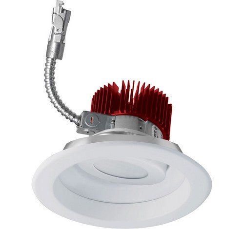 ELCO Lighting E818L0827W LED 8" Adjustable LED Recessed Lighting Light Engine 80lm, 2700K, 120V - White Finish - Sonic Electric