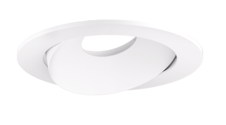 Elco Lighting EKCL4179W Pex 4" Round Directional Gimbal - White Finish - Sonic Electric