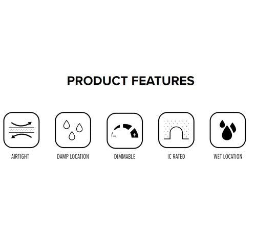 ELCO Lighting EL1499LDRICA 12W 4" Remodel Housing with Magnetic Transformer - Sonic Electric