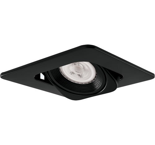 ELCO Lighting EL2440B 4" Square Adjustable Gimbal with Baffle Trim - Black Finish - Sonic Electric