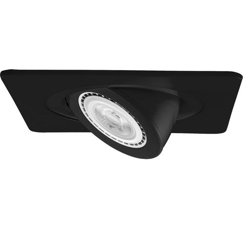 ELCO Lighting EL2488B 4" Die - Cast Adjustable with Square Trim - Black Finish - Sonic Electric