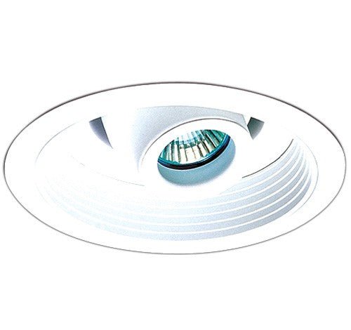 ELCO Lighting EL2510W 6" Adjustable Spot with Phenolic Baffle Trim - White Finish - Sonic Electric