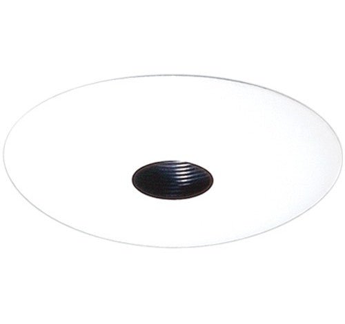 ELCO Lighting EL2579W 6" Baffle with Pinhole Trim - White Finish - Sonic Electric