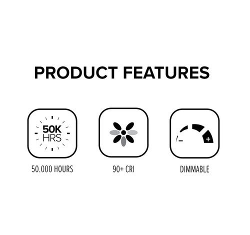 ELCO Lighting EL37630W 15W 6 Inch Round LED Adjustable Phenolic Baffle with PAR30 Gimbal Insert 3000K 1050lm - White Finish - Sonic Electric