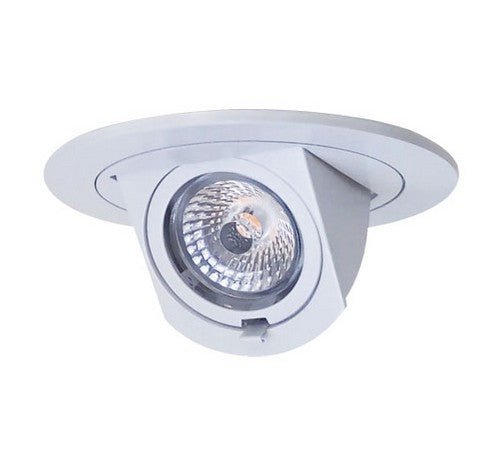 ELCO Lighting EL39727W Modern 3" LED Adjustable Pull - Down Insert 2700K - White Finish - Sonic Electric
