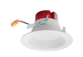 ELCO Lighting EL41230W 4" 12W Round LED Insert Baffle Recessed Lighting Trim - White Finish - Sonic Electric