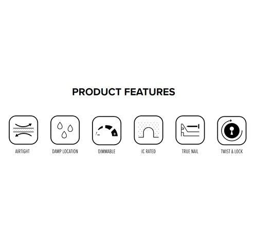 ELCO Lighting EL49LDICA 12W 4" New Construction Housing - Sonic Electric