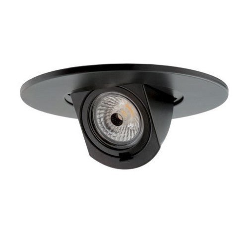 ELCO Lighting EL59727B 12.6W 5 Inch Round LED Adjustable Pull - Down Insert 2700K - Black Finish - Sonic Electric