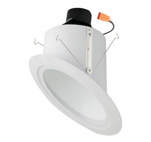 ELCO Lighting EL76127W 15W 6" Super Sloped Ceiling LED Reflector Inserts 2700K, 1050lm - White Finish - Sonic Electric