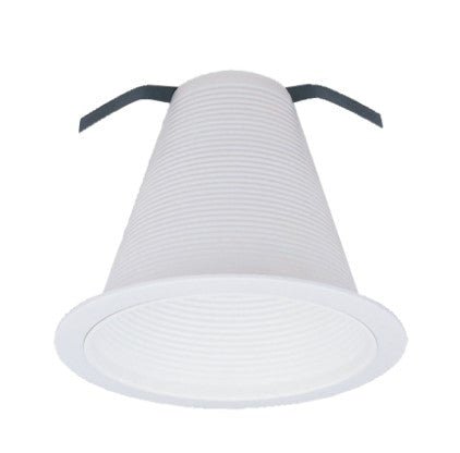 ELCO Lighting ELM302BB 6"es Airtight Metal Cone Baffle with Clips - Black Finish - Sonic Electric