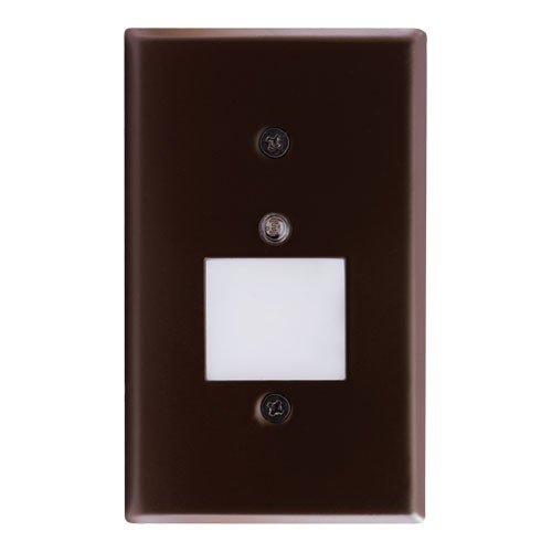 ELCO Lighting ELST69BZ Mini Photocell LED Step Light with Frosted Acrylic Lens 0.75W 3000K 50lm 120V - Bronze Finish - Sonic Electric