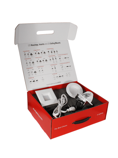 ELCO Lighting ELTRV1041 - 3 3" Inserts Travel Case - Sonic Electric