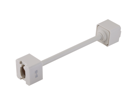 Elco Lighting EP818W Extension Stems Track Accessory - White Finish - Sonic Electric