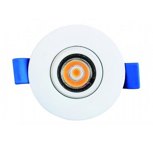 ELCO Lighting ERT21830W Elm System 2" Ultra Slim LED Gimbal Lights 350lm - White Finish - Sonic Electric