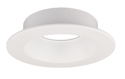 Elco Lighting ERT415W 4" Round Elm Reflector Trim - White Finish - Sonic Electric