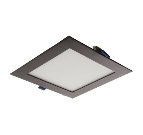 ELCO Lighting ERT441XXBZ LED Interior / Exterior 4" Square Ultra Slim Panel Overhead Lighting 120V - Bronze Finish - Sonic Electric