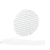 Elco Lighting L57 White Hex Louver Lens Koto Accessories - White Finish - Sonic Electric