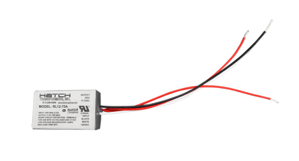 Elco Lighting LET - 75 Miniature Electronic Transformer, 75W, 12V AC - Bronze Finish - Sonic Electric