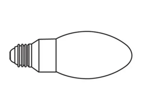 Elco Lighting MVR250 Single 250W ED28 Mogul Base Metal Halide Lamp - Sonic Electric