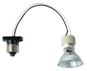 Elco Lighting PSA29 GU10 Socket w/Screw In Adapter w/Lamp - Sonic Electric