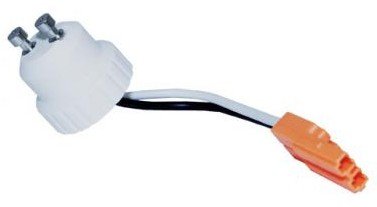 ELCO Lighting PSA31 LED Adapters Socket adapter GU10 to Ideal LED Connector - White Finish - Sonic Electric