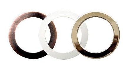 Elco Lighting RM5N 5" Metal Trim Ring - Nickel Finish - Sonic Electric