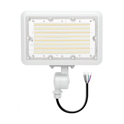 Envision LED - FL - 3P60 - TRI - WH - KNYK - PC, 120 - 277V, Mini Area Floodlights XS - Line - White - Sonic Electric