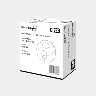 Envision SM - 1/2 - ALM - BZ Aluminum 1/2" Surface Mount - Bronze - Sonic Electric