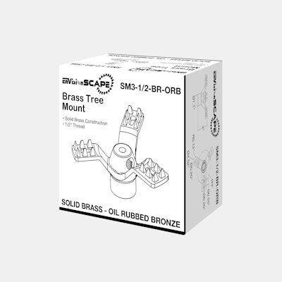 Envision SM3 - 1/2 - BR - ORB Brass Tree Mount - Oil Rubbed Bronze - Sonic Electric