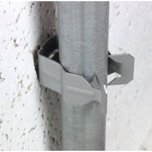 Orbit F12P Conduit Clamp, Push In, 3/4" EMT, 9/32" Plain Hole