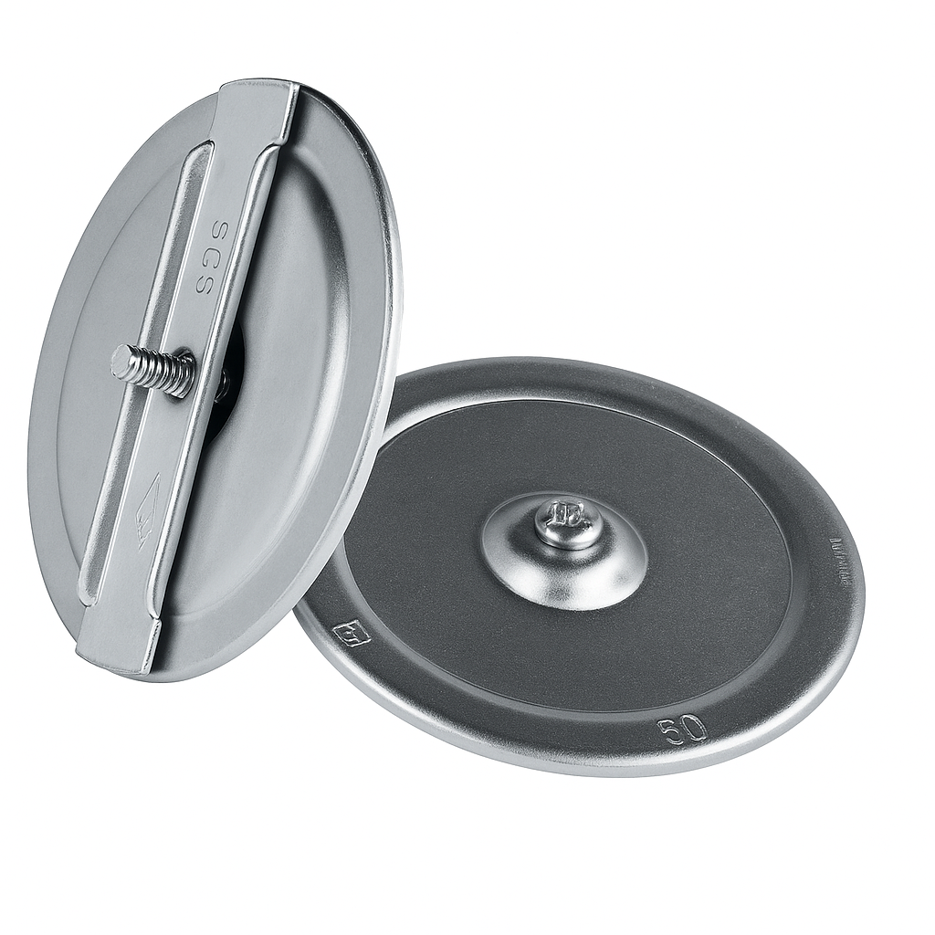 3-Piece Knock Out Seal, Durable Steel Knockout Plug - 1/2" to 4" Sizes Available