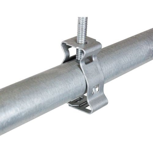 Orbit F20M4I Conduit Clamp, Snap Close, 1-1/4" EMT, 1/4" Threaded Hole