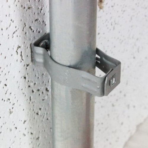 Orbit F20M Conduit Clamp, Snap Close, 1-1/4" EMT, 9/32" Plain Hole