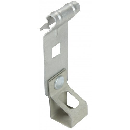 Orbit FAF144TI Rod To Angle Purlin Clip, 1/4" Hole, Threaded, 1/16" -1/4" - Spring Steel