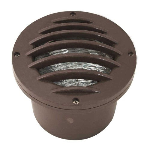 Orbit FG5112 Fiber Glass PAR36 Well Light With Louver - Bronze