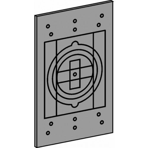 Orbit G-1 1-Gang Box Gasket, Device Mount - Black