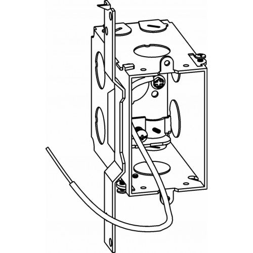 Orbit GDB-1-NM-FB 1-Gang Gangable NM Switch Box 3-1/2" Deep & FB Bracket