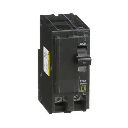 Square D QO260VH 60-Amp 2-Pole Type QO Circuit Breaker