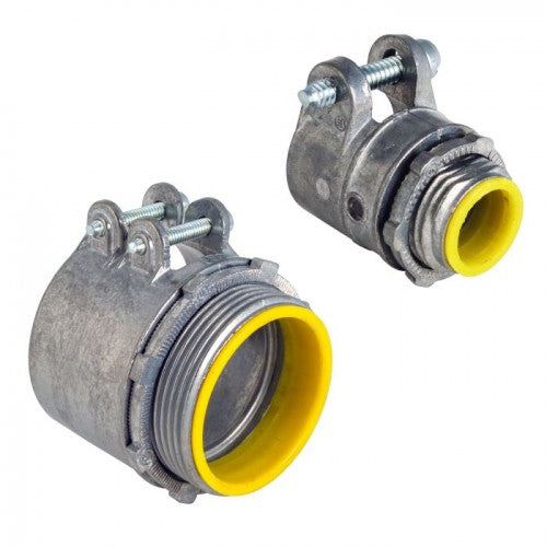 Orbit OF730-S Zinc Flex Squeeze Connector Insulated 3/8"