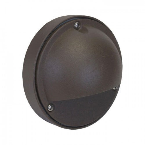 Orbit L7011-BR-WW LED 2W 4" Surface Moon Step/Wall Light, 12V, 3000K - Bronze
