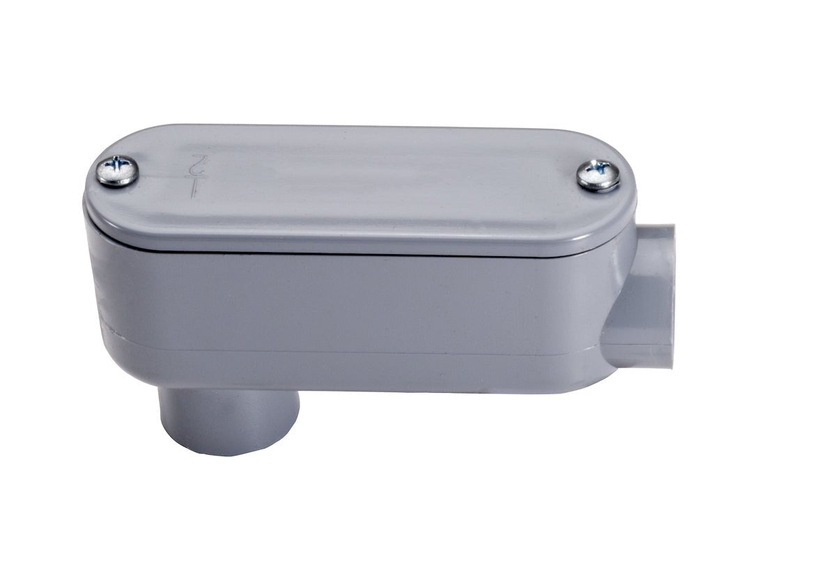 LB Conduit Body with Cover & Gasket – PVC | UL Listed | 1/2" to 1" - Sonic Electric