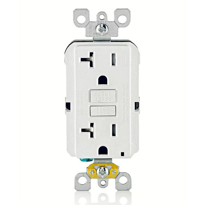 Leviton GFTR2 - W Self - Test SmartlockPro Tamper Resistant GFCI Receptacle - Sonic Electric