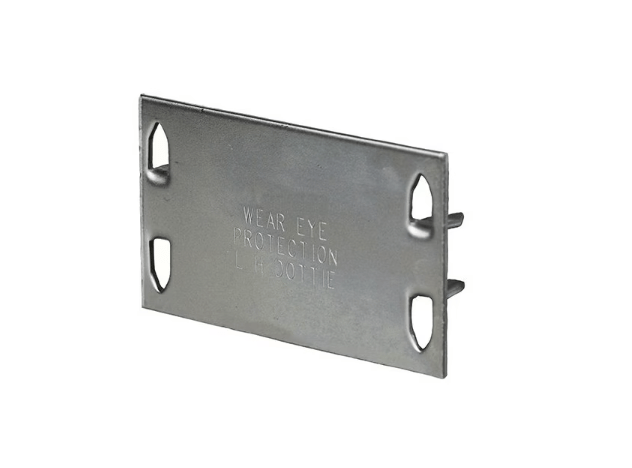 L.H. Dottie 2520 1 - 3/4'' X 5'' 20 Gauge Safety Plate, 100 - pack - Sonic Electric