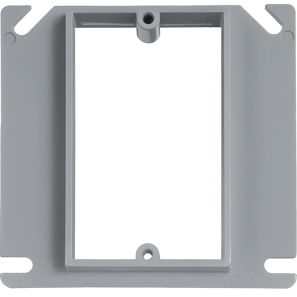 Malibu MapleBox™ P41C - 50 One - Gang 1/2" Raised Square Cover, 3.5 Cubic - Sonic Electric