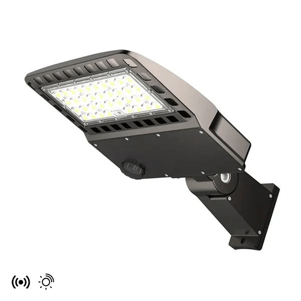 Malibu PowerFlow™ 480V 150W Selectable Wattage High Voltage LED Shoebox Area Light - Daylight, 5000K - Sonic Electric