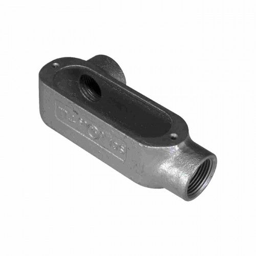 Orbit MLL-250 Threaded Conduit Body, Malleable Iron, LL, 2-1/2"