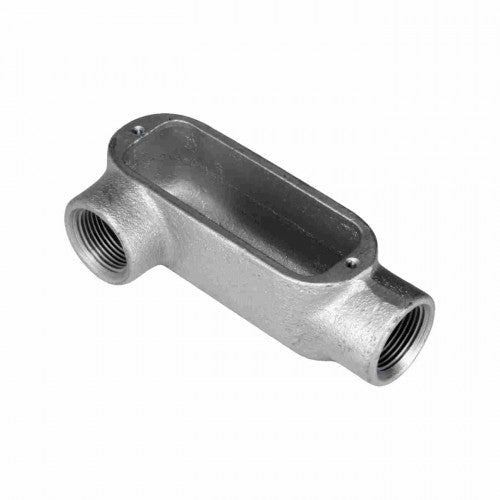 Orbit MLR-350 Threaded Conduit Body, Malleable Iron, Lr, 3-1/2"